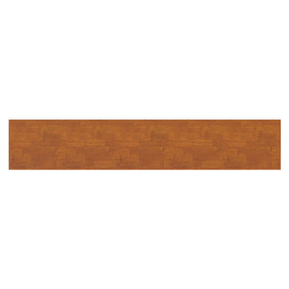 Teak Brown | Draper 76 inch 6 Shelf Bookcase