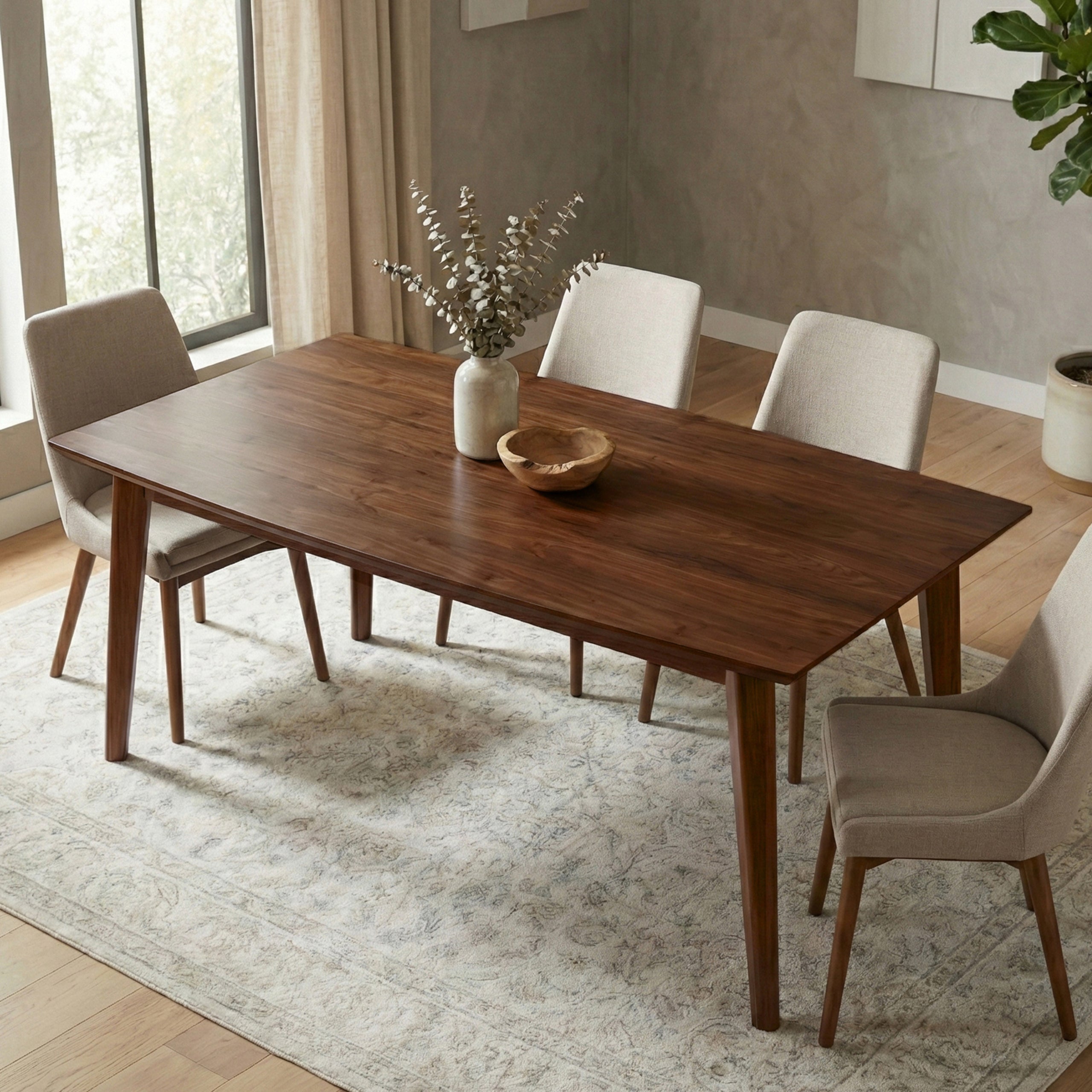 Walnut Walnut | Draper Dining Table