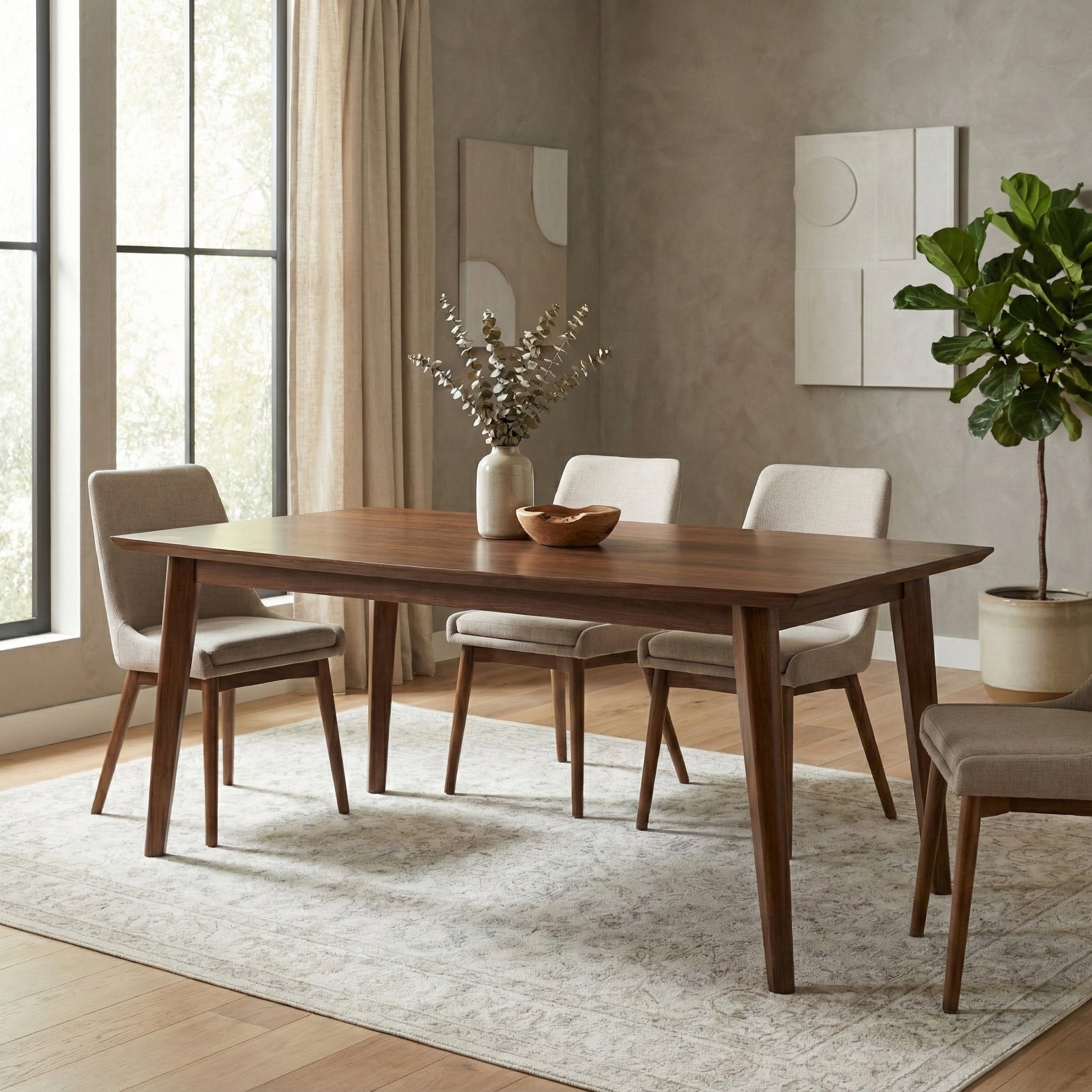 Walnut Walnut | Draper Dining Table