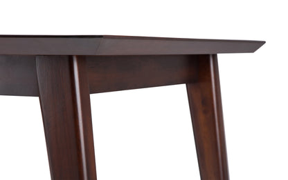 Black Vegan Leather | Marana / Draper 5-Piece Dining Set