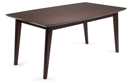 Distressed Brown Vegan Leather | Lowell III 7 Piece Dining Set