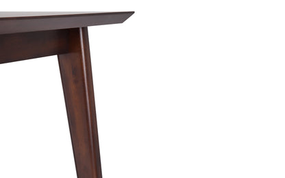 Black Vegan Leather | Marana / Draper 5-Piece Dining Set