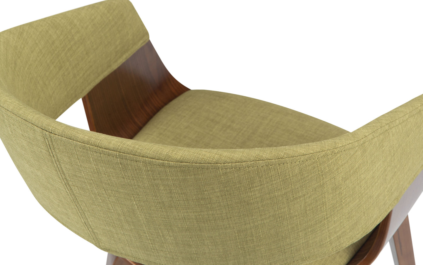 Acid Green Linen Style Fabric | Lowell III 7 Piece Dining Set