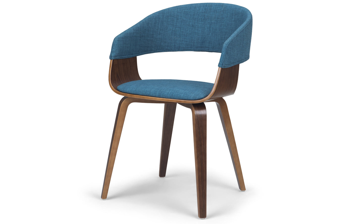 Blue Linen Style Fabric | Lowell III 7 Piece Dining Set