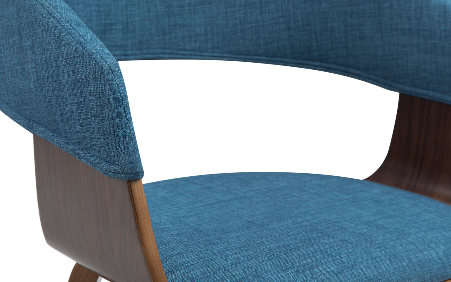 Blue Linen Style Fabric | Lowell III 7 Piece Dining Set