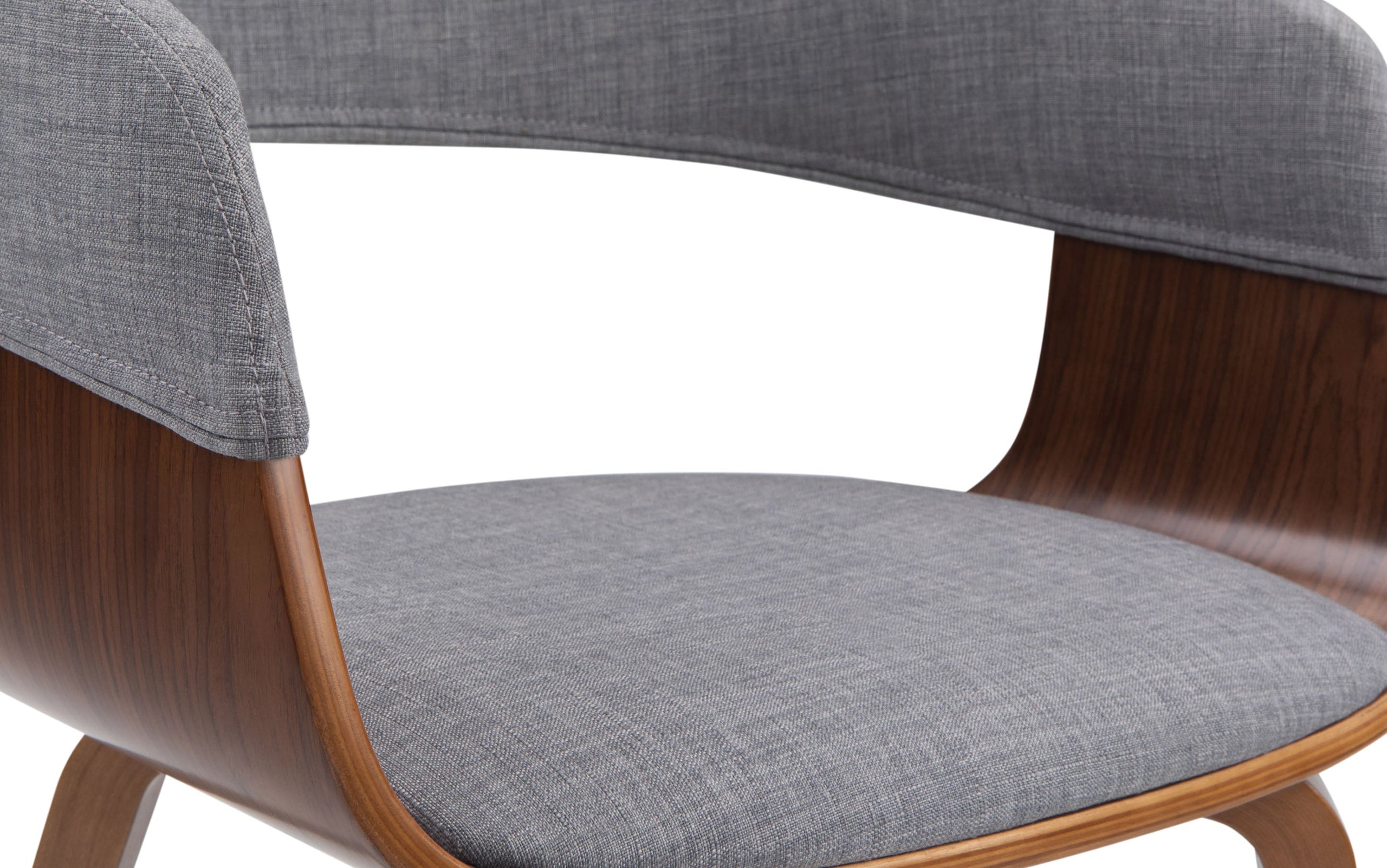 Grey Linen Style Fabric | Lowell III 7 Piece Dining Set