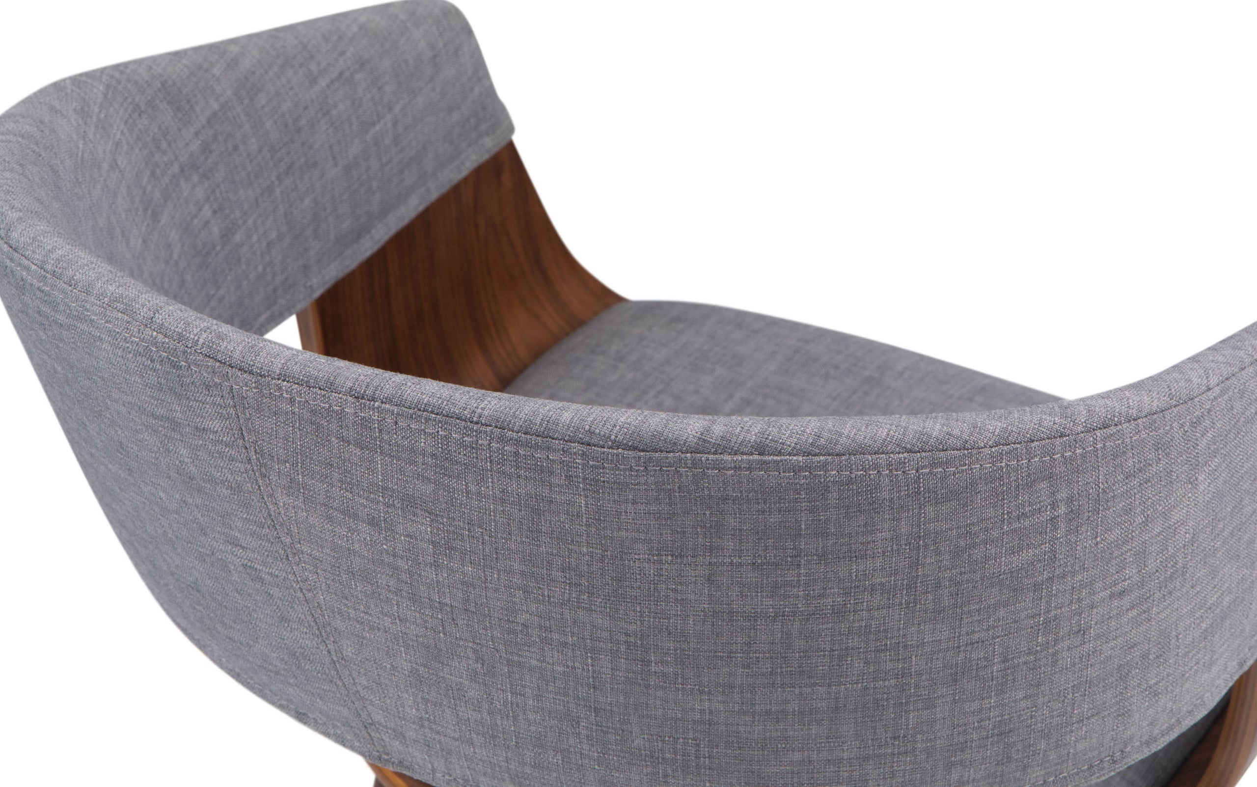 Grey Linen Style Fabric | Lowell III 7 Piece Dining Set