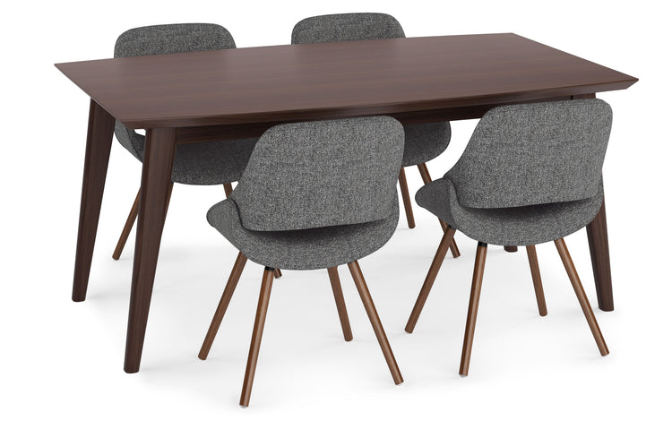 Grey | Malden / Draper 5 Pc Dining Set