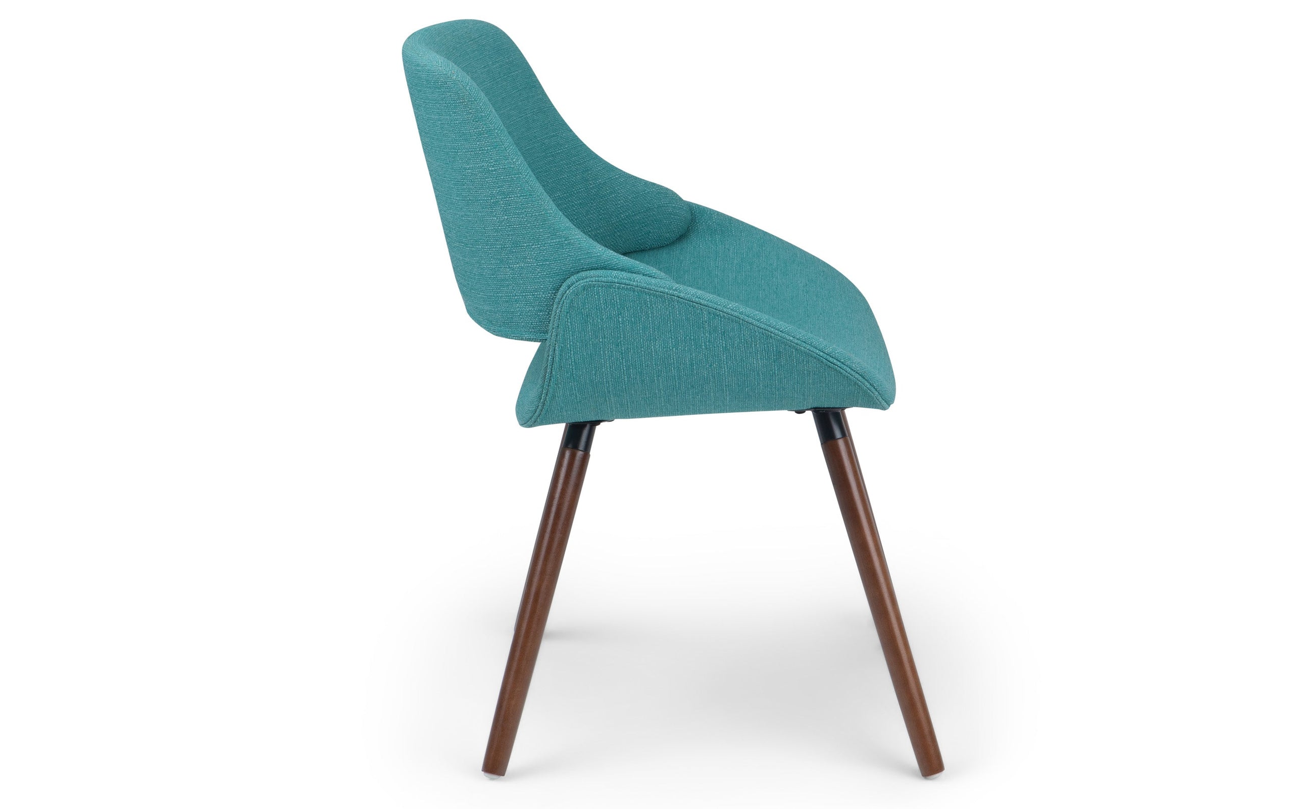 Turquoise Blue Without Woodback | Malden V 7 Piece Dining Set