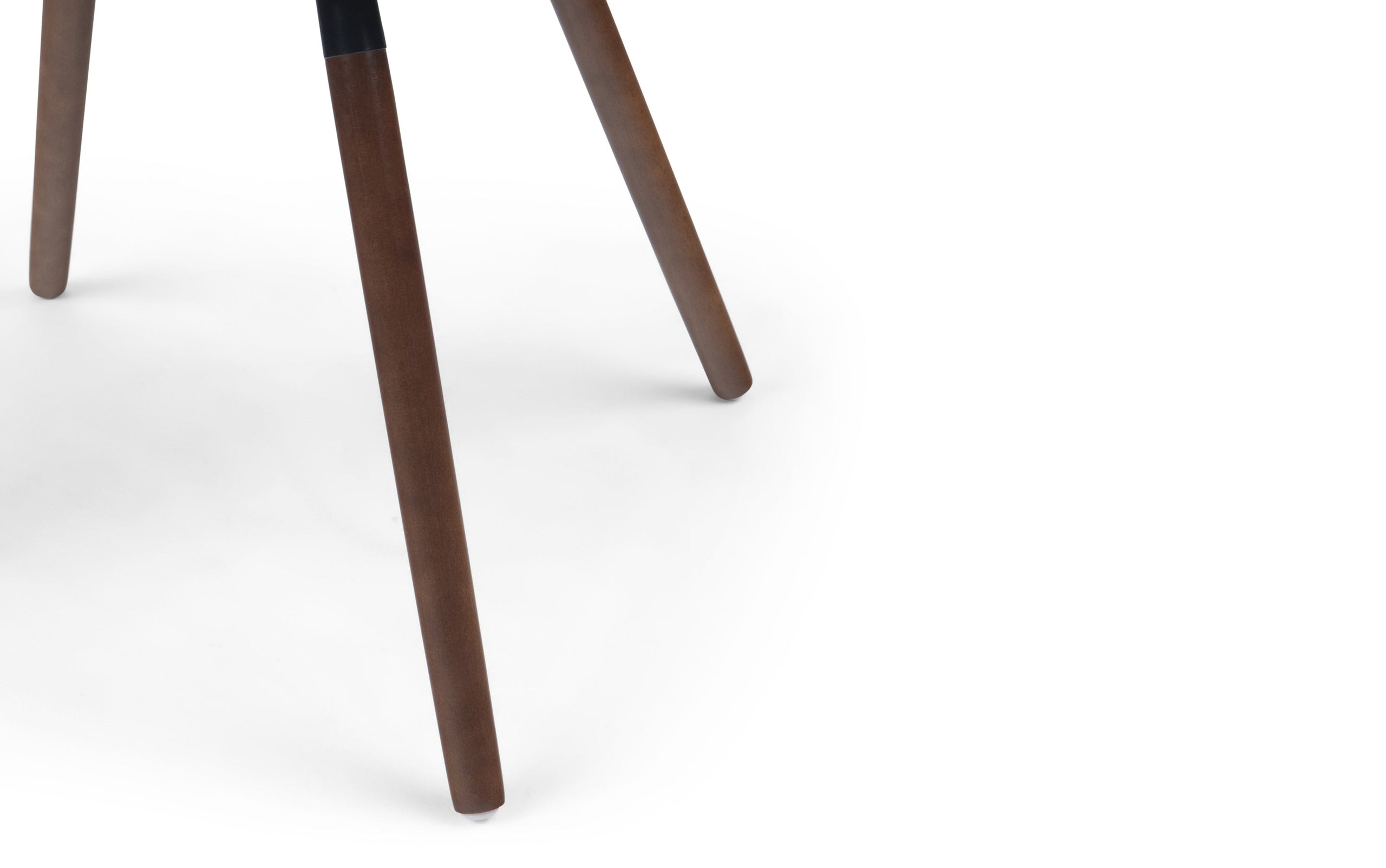 Denim Blue Linen Style Fabric | Malden / Draper 5 Pc Dining Set With Wood Back Chair