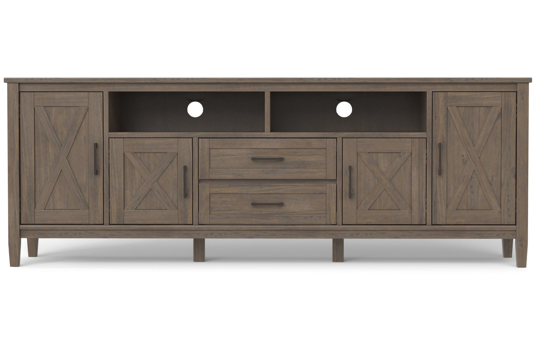 Smoky Brown | Ela 72 inch TV Media Stand