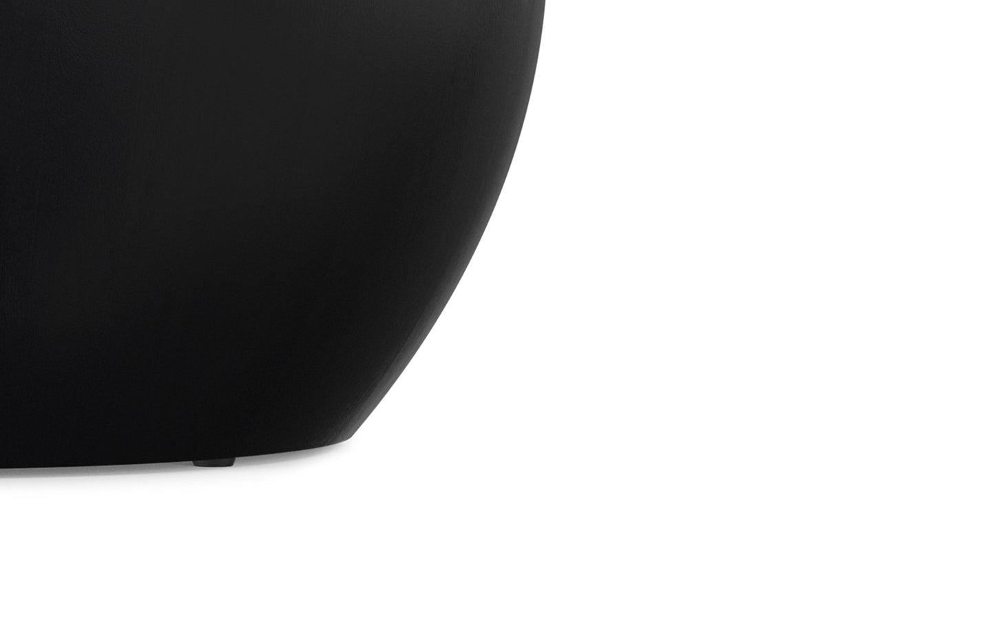 Black | Elmbrook Drum Coffee Table