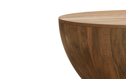 Natural | Elmbrook Drum Coffee Table