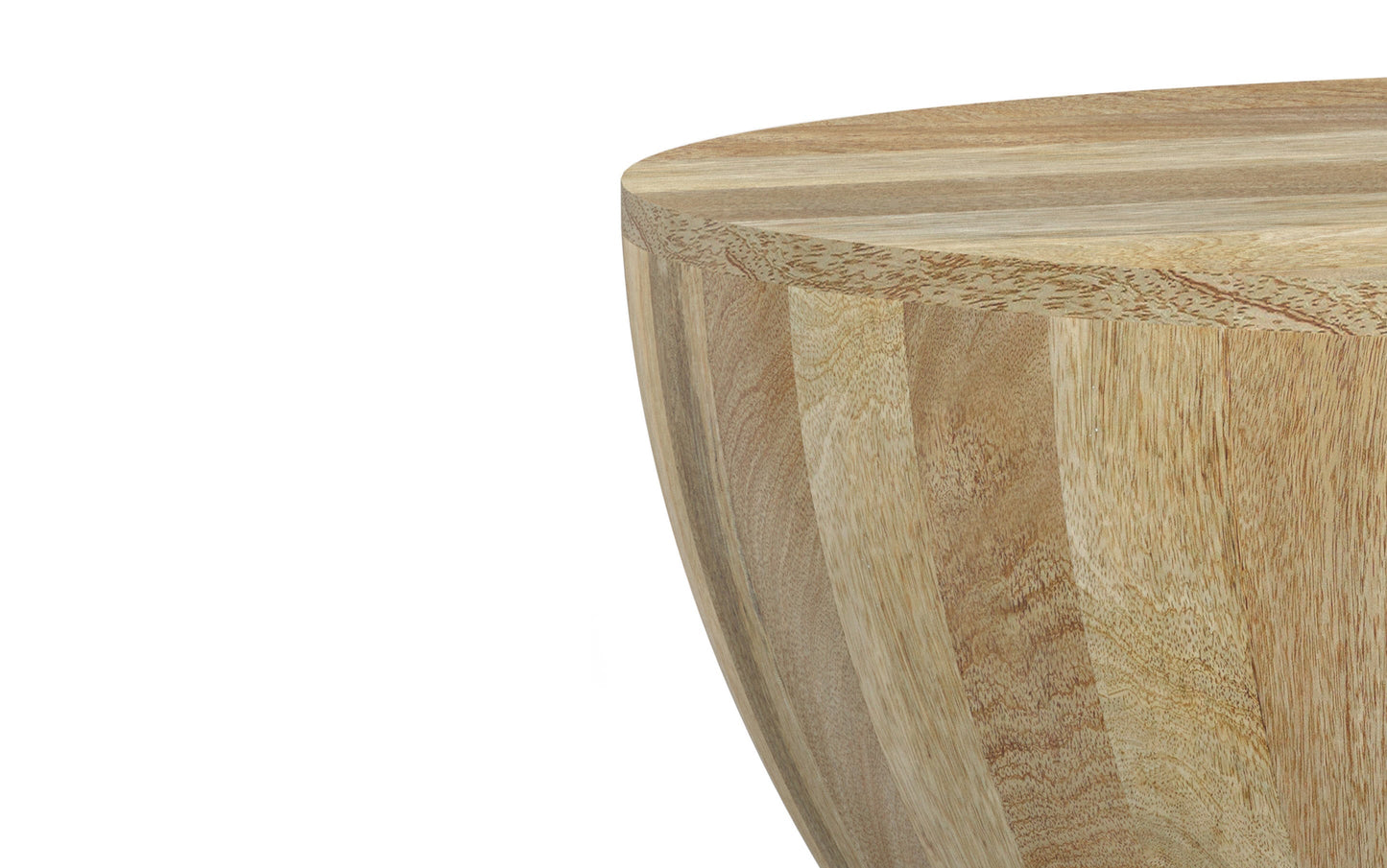 Natural | Elmbrook Drum Coffee Table
