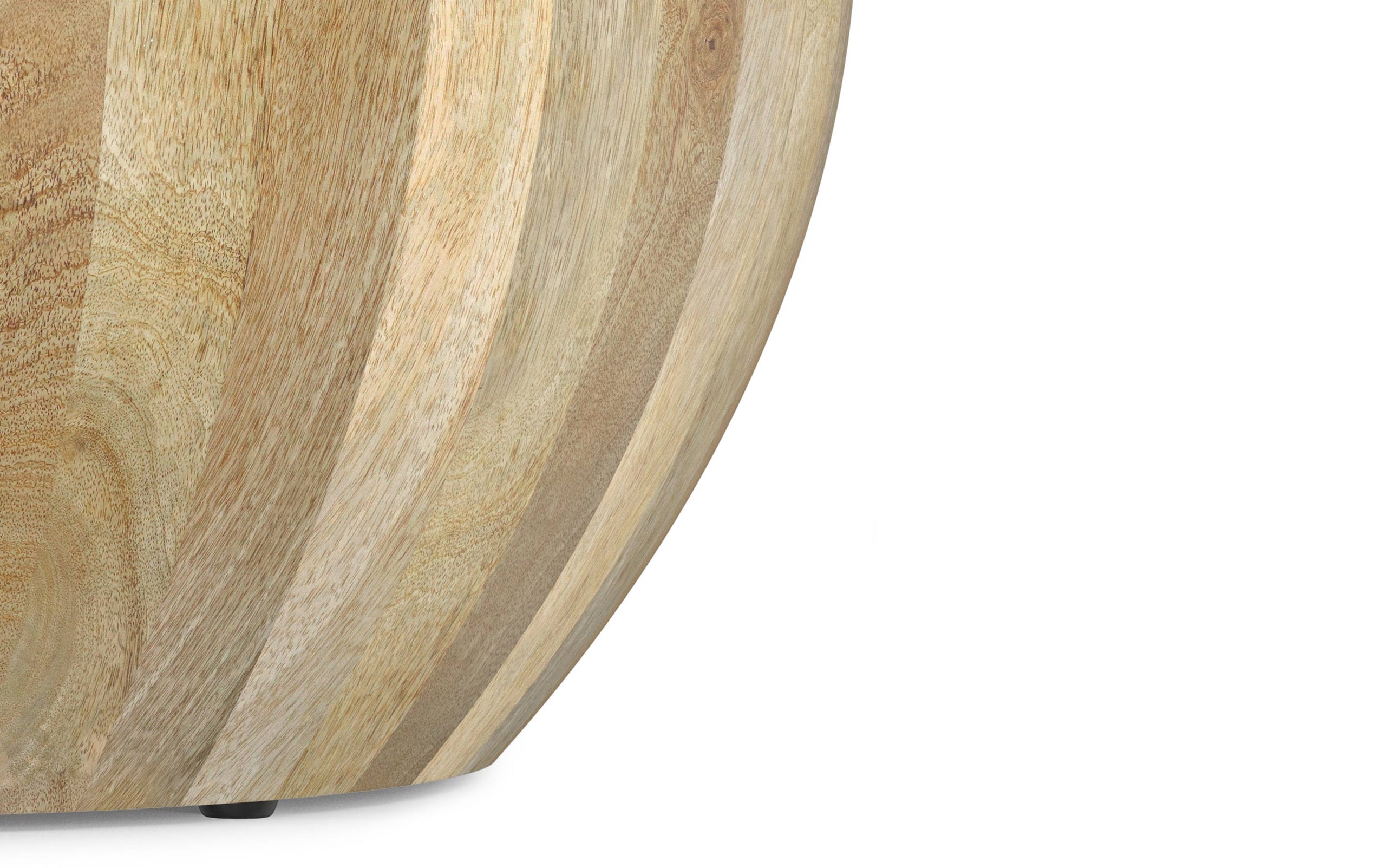 Natural | Elmbrook Drum Coffee Table