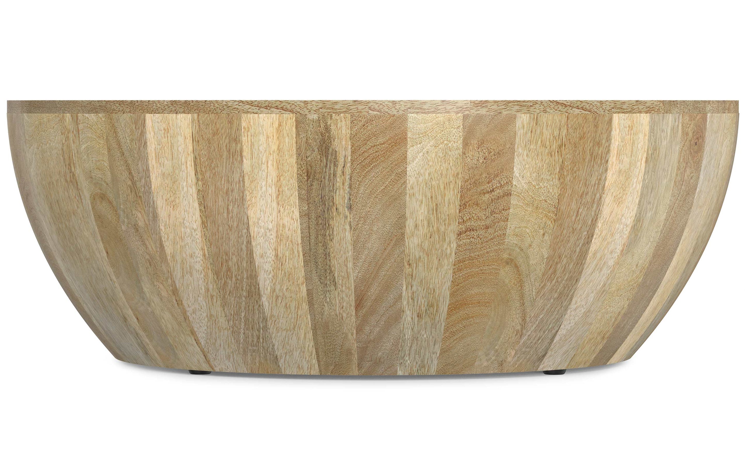 Natural | Elmbrook Drum Coffee Table