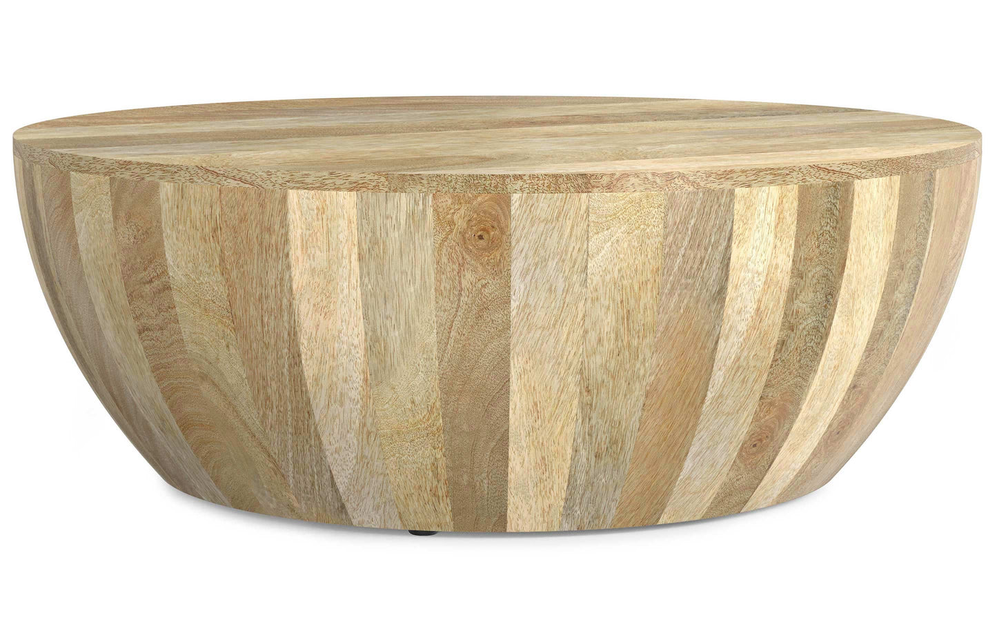 Natural | Elmbrook Drum Coffee Table