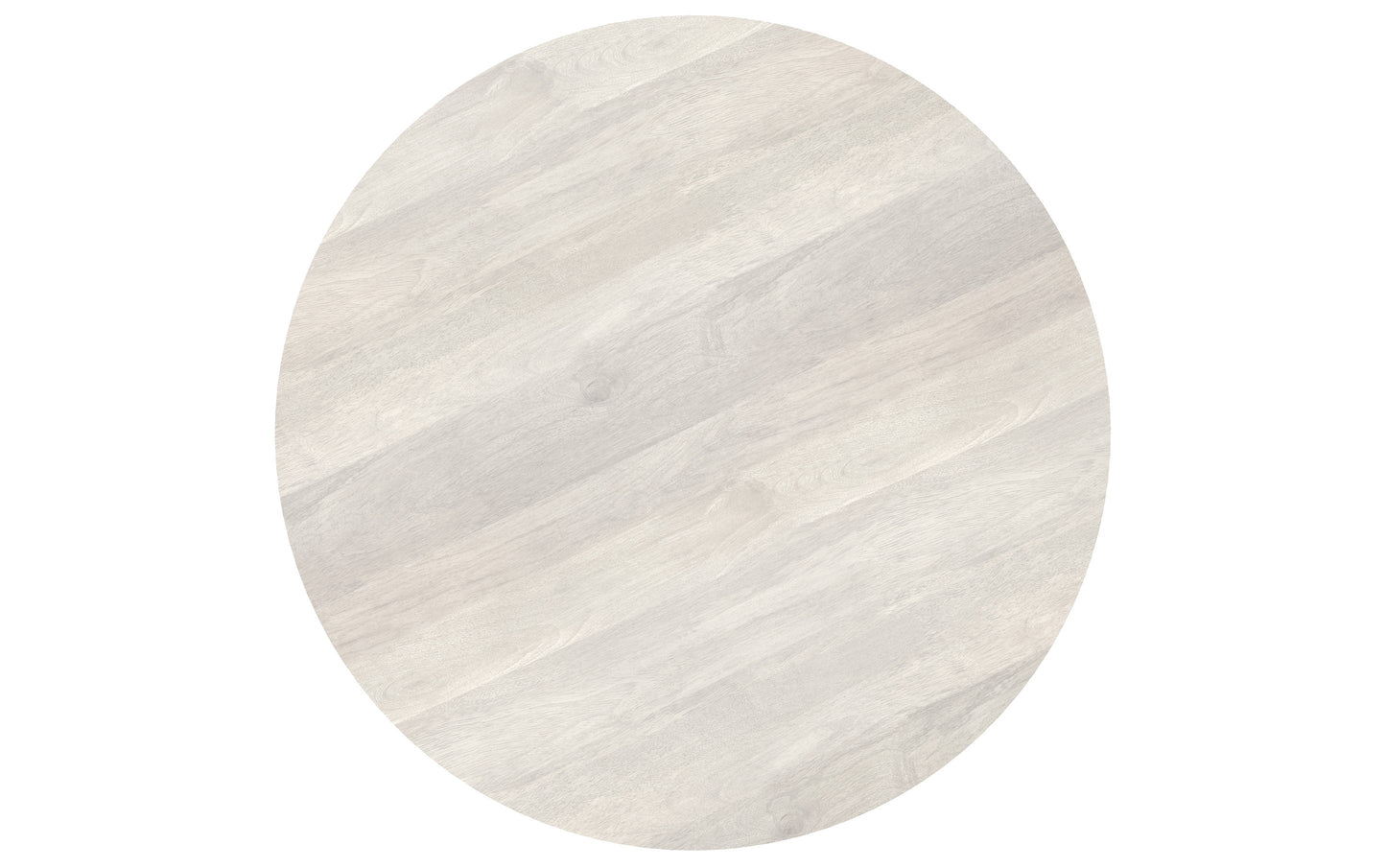 White Wash | Elmbrook Drum Coffee Table
