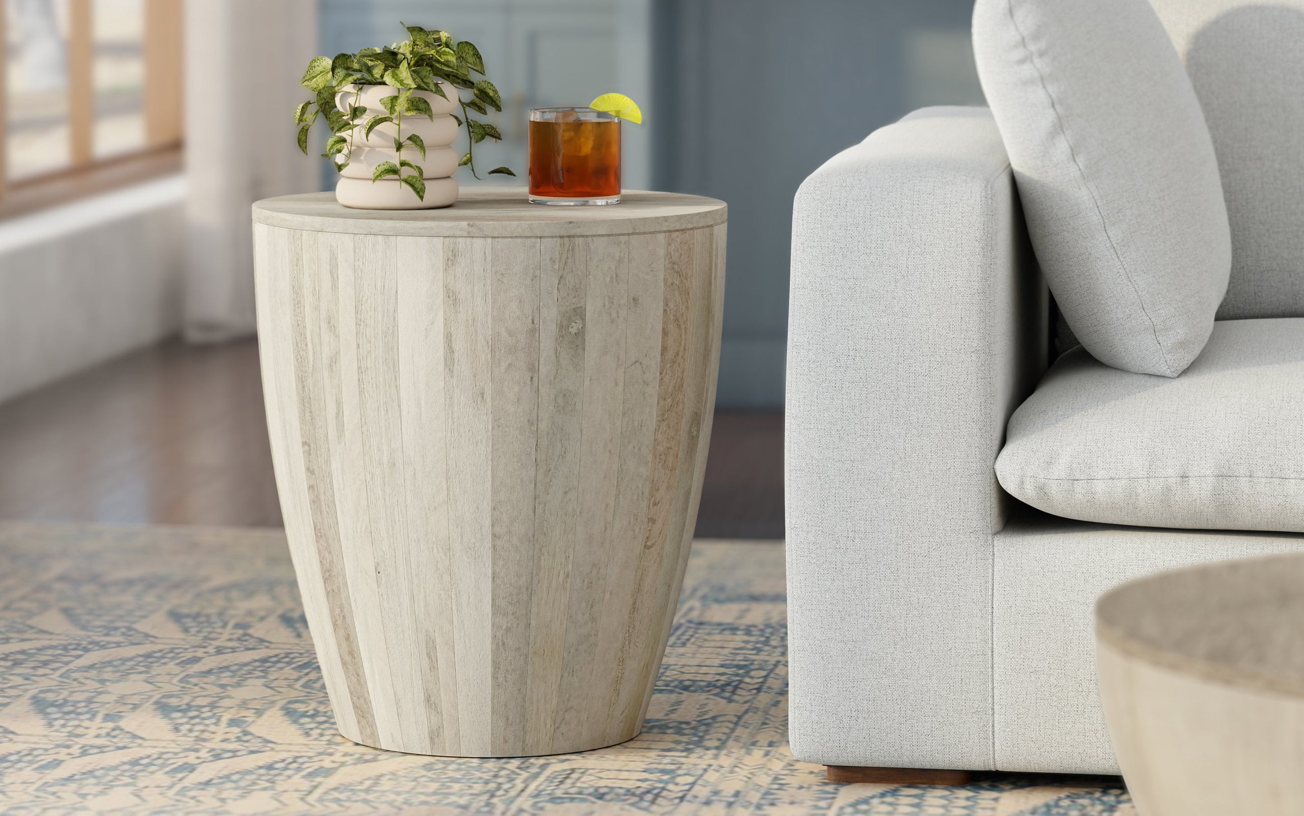 White Wash | Elmbrook Side Table