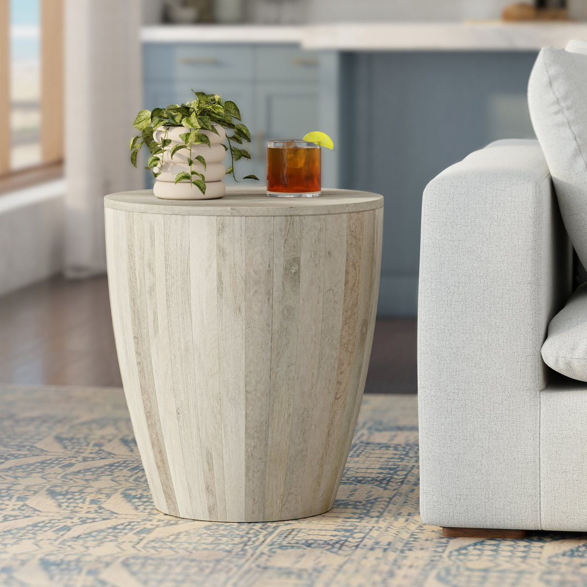 White Wash | Elmbrook Side Table