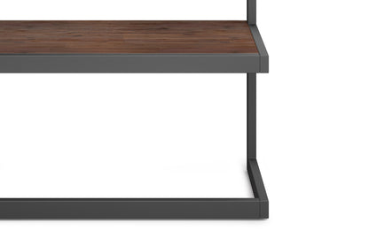 Distressed Charcoal Brown | Erina Bookcase