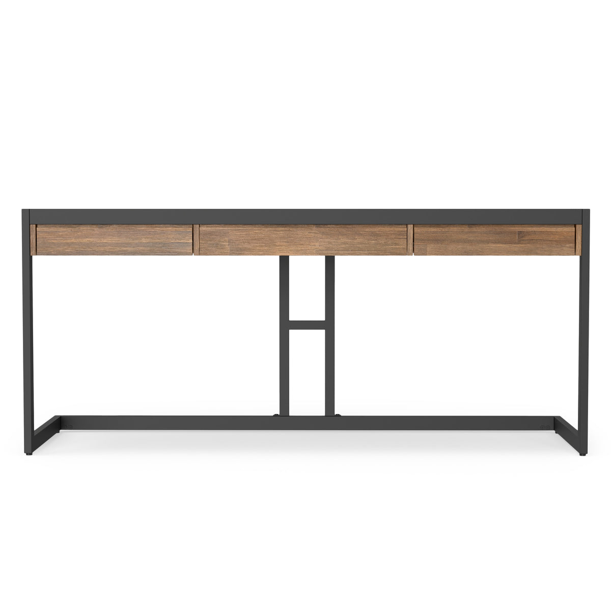Rustic Natural Aged Brown | Erina Large Desk