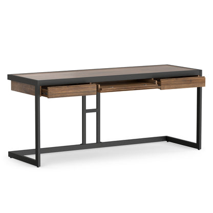 Rustic Natural Aged Brown | Erina Large Desk