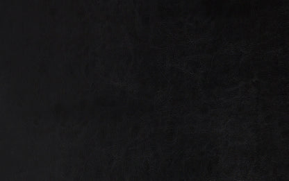 Midnight Black Vegan Leather | Avalon Storage Ottoman in Vegan Leather