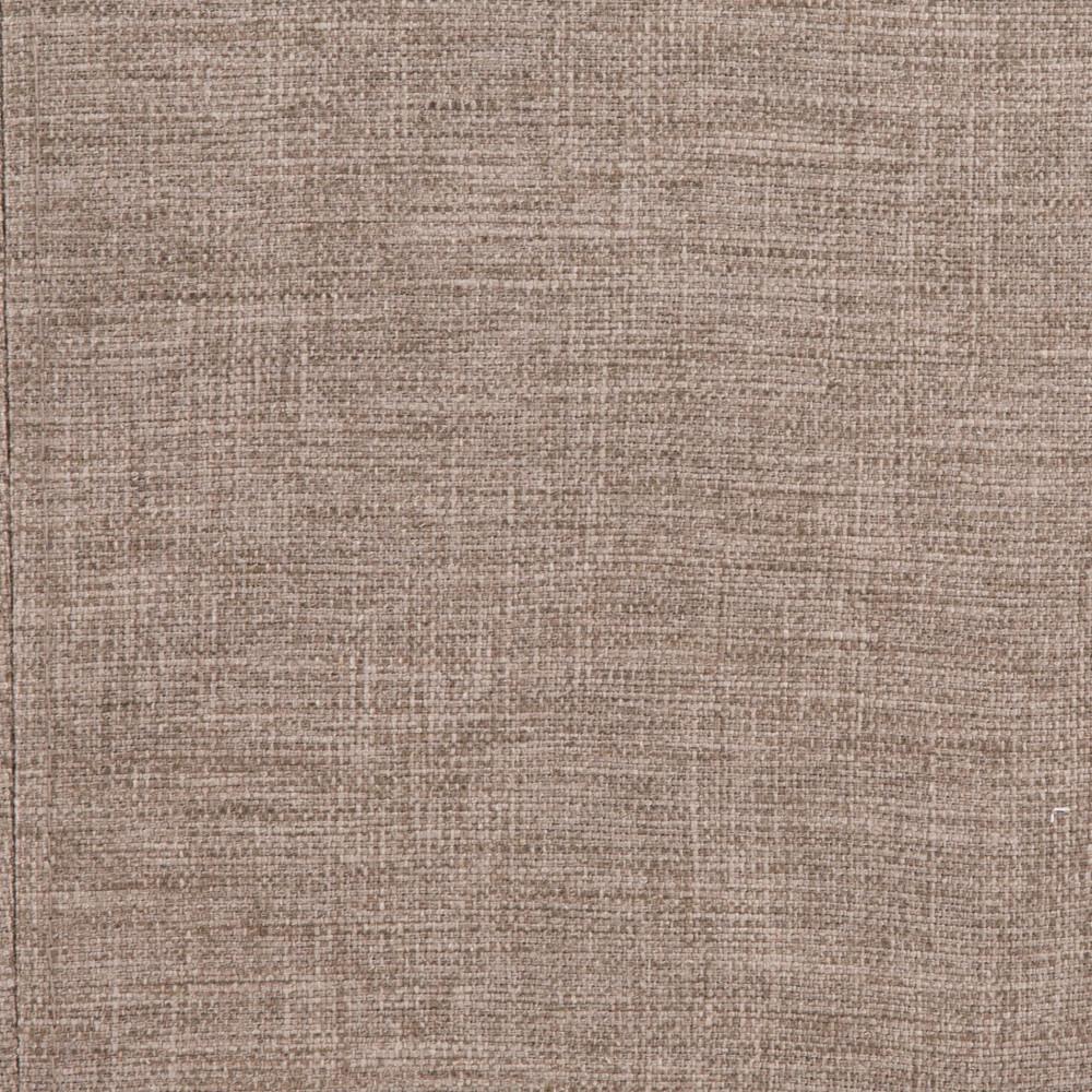 Fawn Brown Linen Style Fabric | Avalon Storage Ottoman in Linen