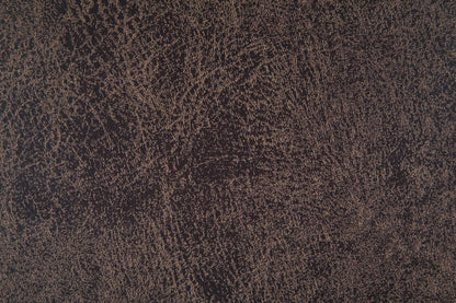 Distressed Brown Distressed Vegan Leather | Avalon Vegan Leather Storage Ottoman
