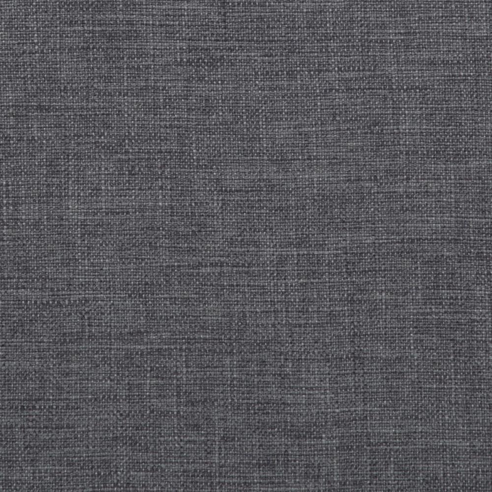 Slate Grey Linen Style Fabric | Avalon Storage Ottoman in Linen