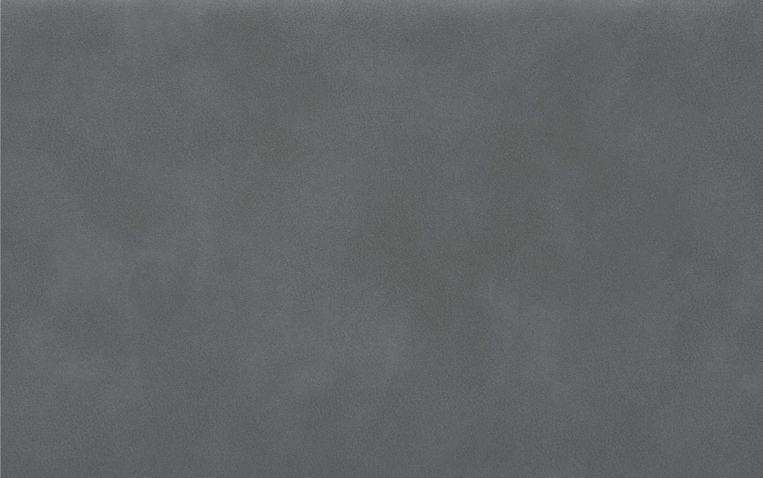 Stone Grey Vegan Leather | Avalon Storage Ottoman in Vegan Leather