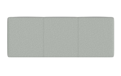 Light Stone Grey Linen Style Fabric | Avalon Storage Ottoman in Linen