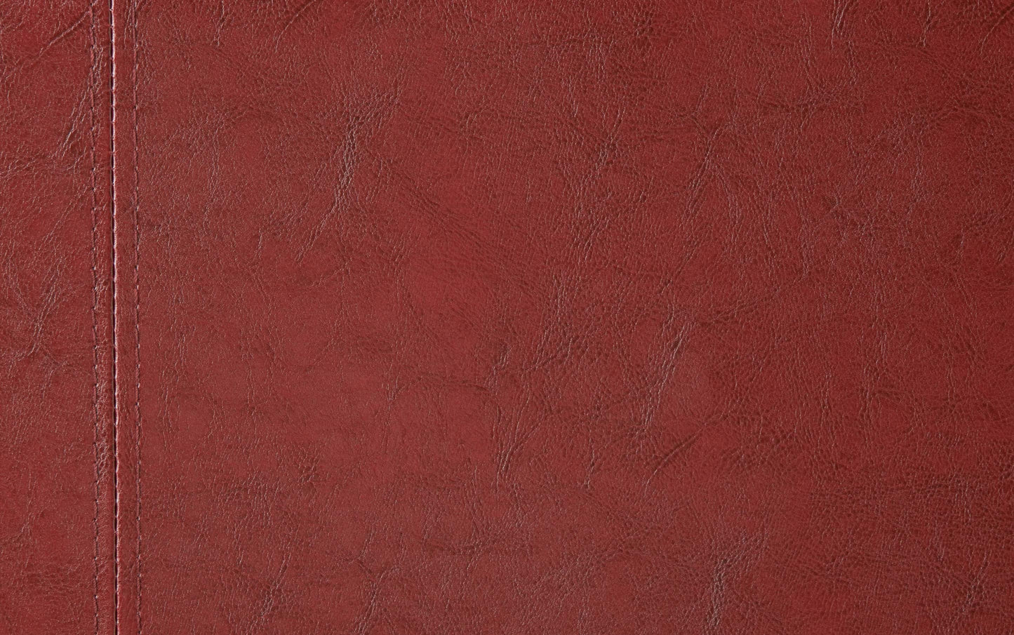 Red Vegan Leather | Avalon Storage Ottoman in Vegan Leather