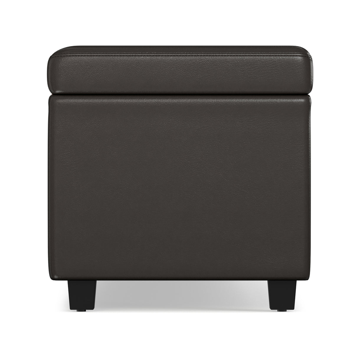 Tanners Brown | Avalon 60 inch Storage Ottoman Bench
