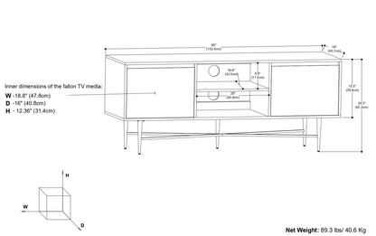 Fallon TV Media Stand