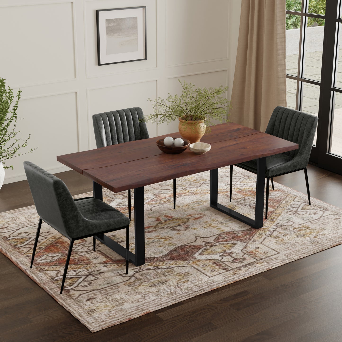Dark Walnut | Fieldcrest Dining Table