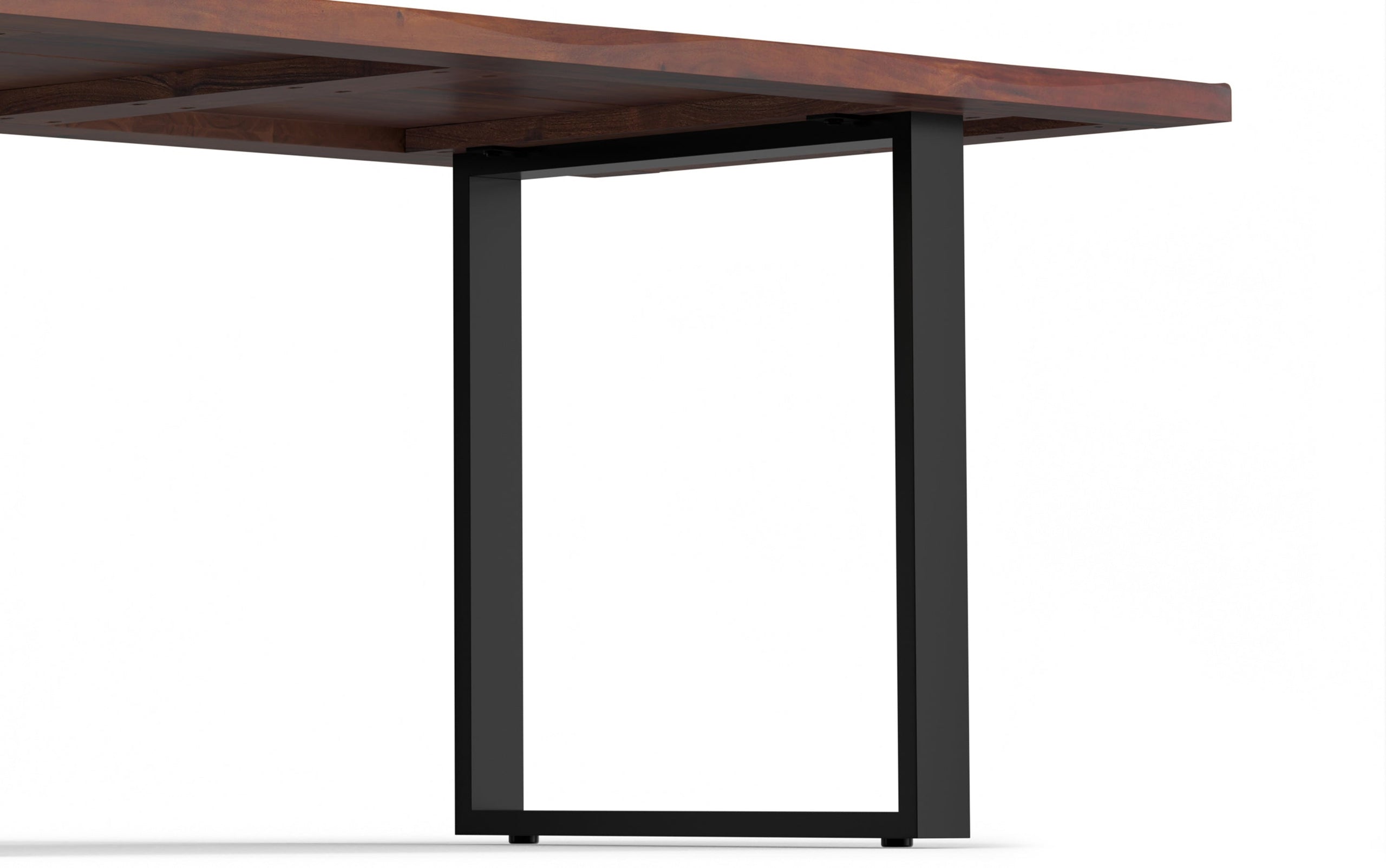 Distressed Slate Grey Distressed Vegan Leather | Melody / Fieldcrest 7 Pc Dining Set