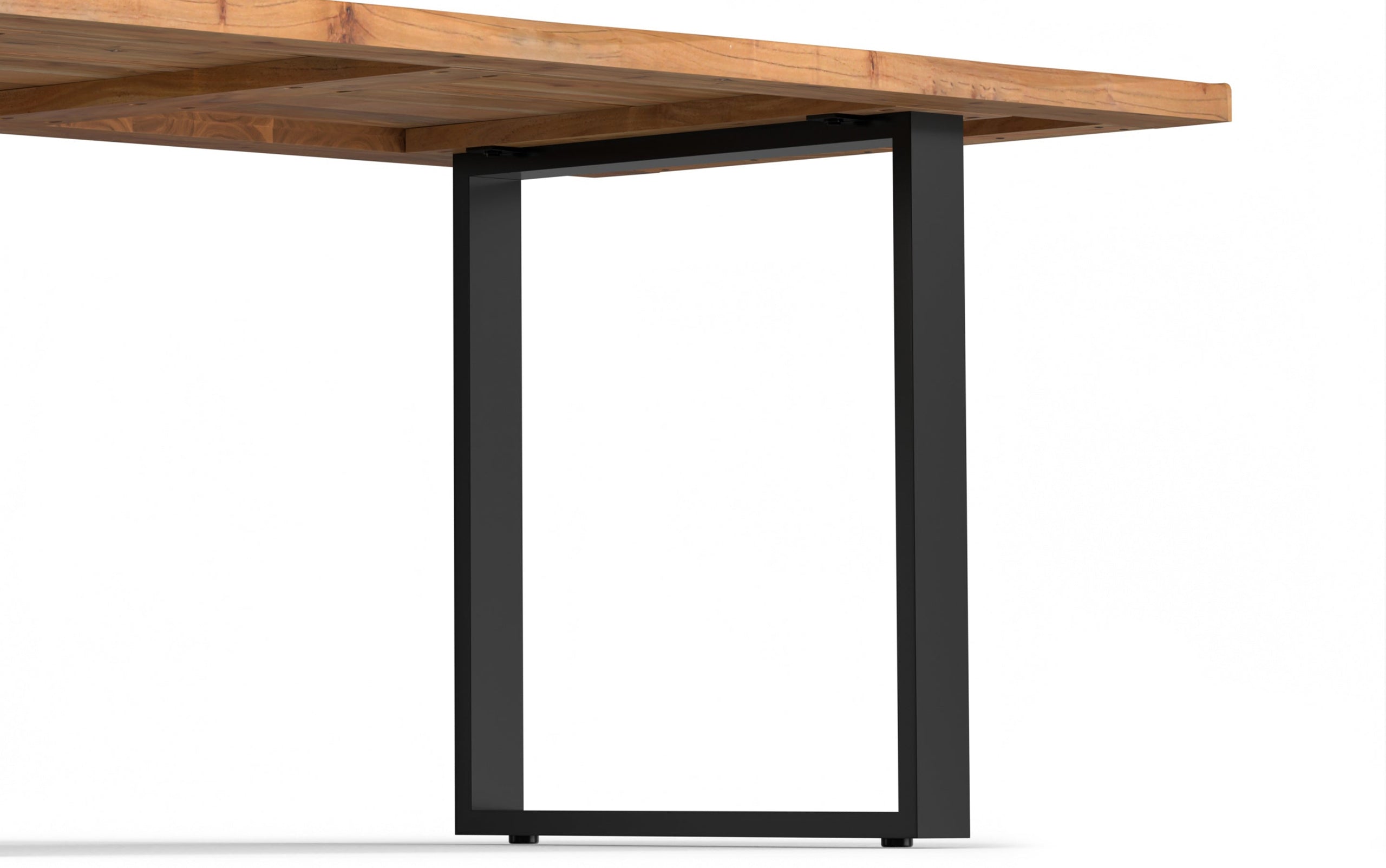 Distressed Tan Distressed Vegan Leather | Melody / Fieldcrest 7 Pc Dining Set