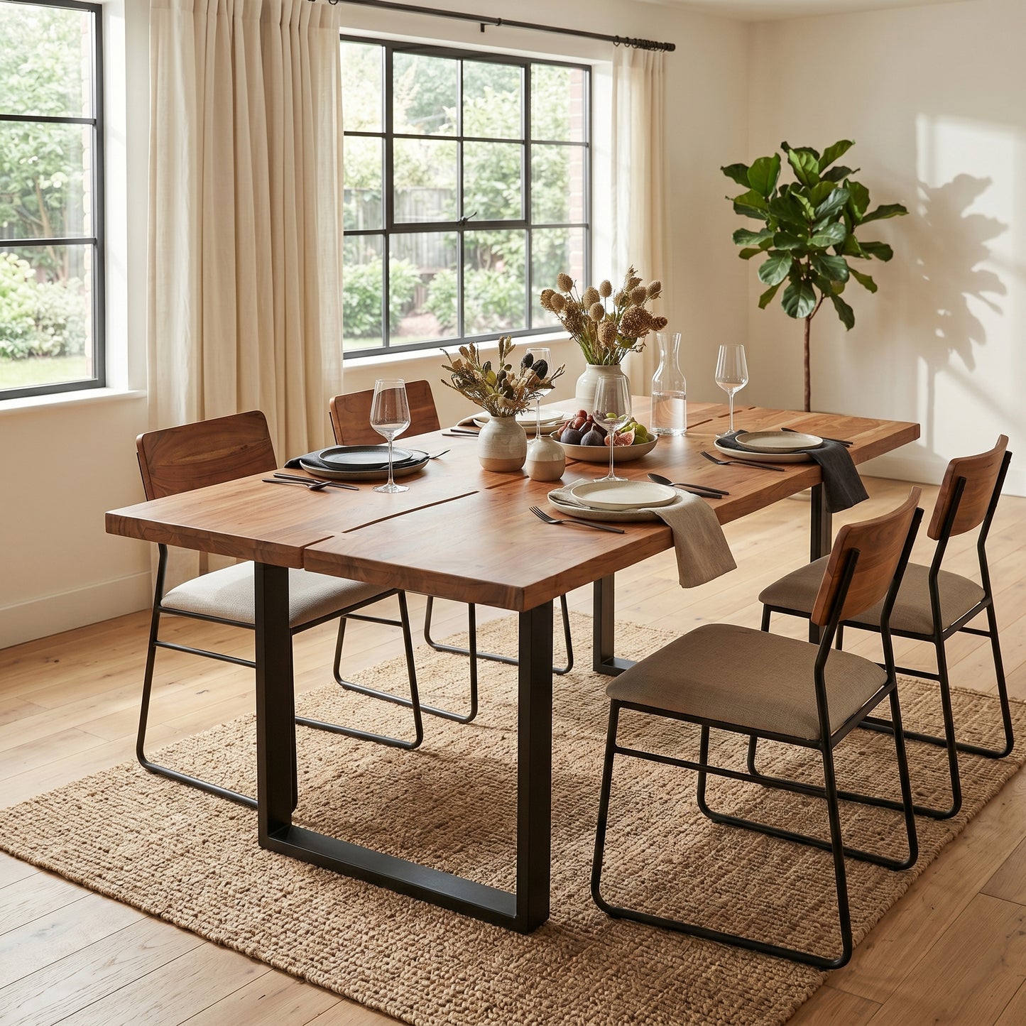 Refined Natural | Fieldcrest Dining Table