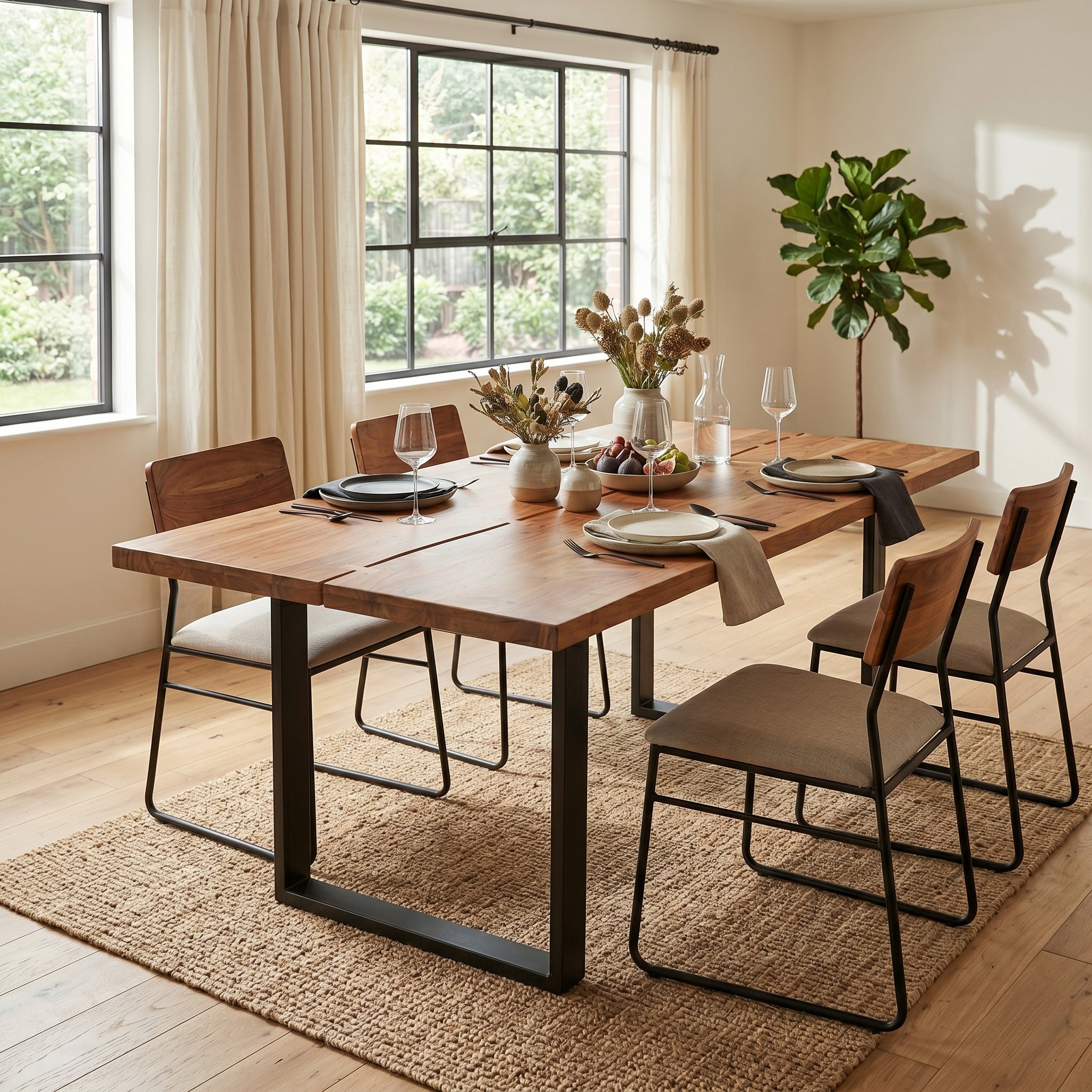 Refined Natural | Fieldcrest Dining Table