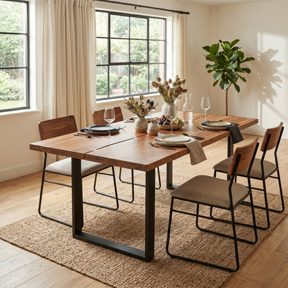 Refined Natural | Fieldcrest Dining Table