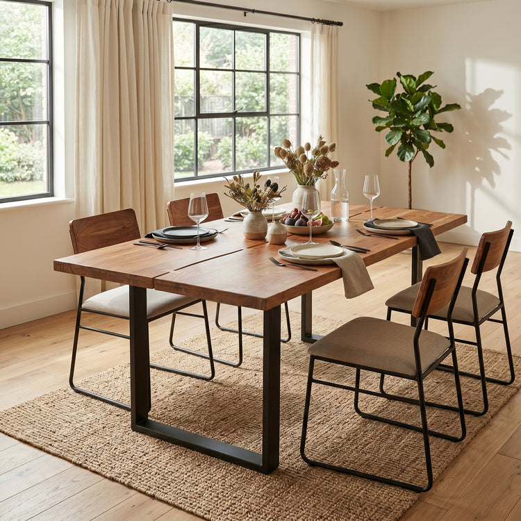Refined Natural | Fieldcrest Dining Table