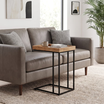 Refined Natural Mango Gallagher C Side Table in Natural