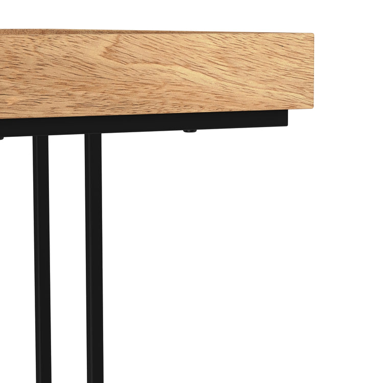 Refined Natural Mango Gallagher C Side Table in Natural