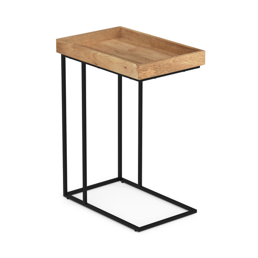 Refined Natural Mango Gallagher C Side Table in Natural