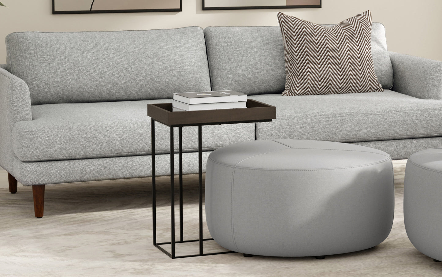 Walnut Brown Mango | Gallagher C Side Table