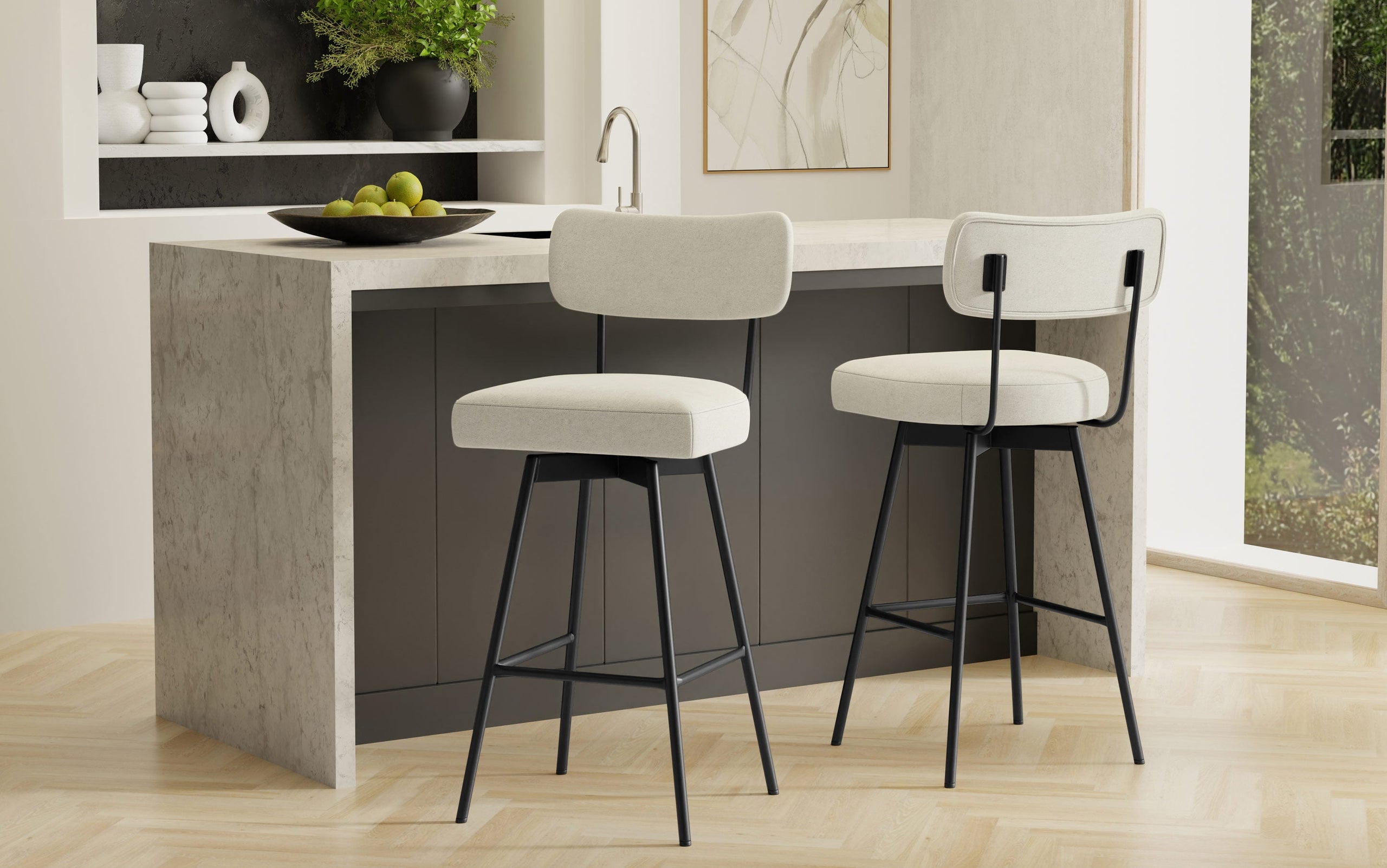 Swivel Counter Stool Giselle Counter Height Stool Set – Simpli Home