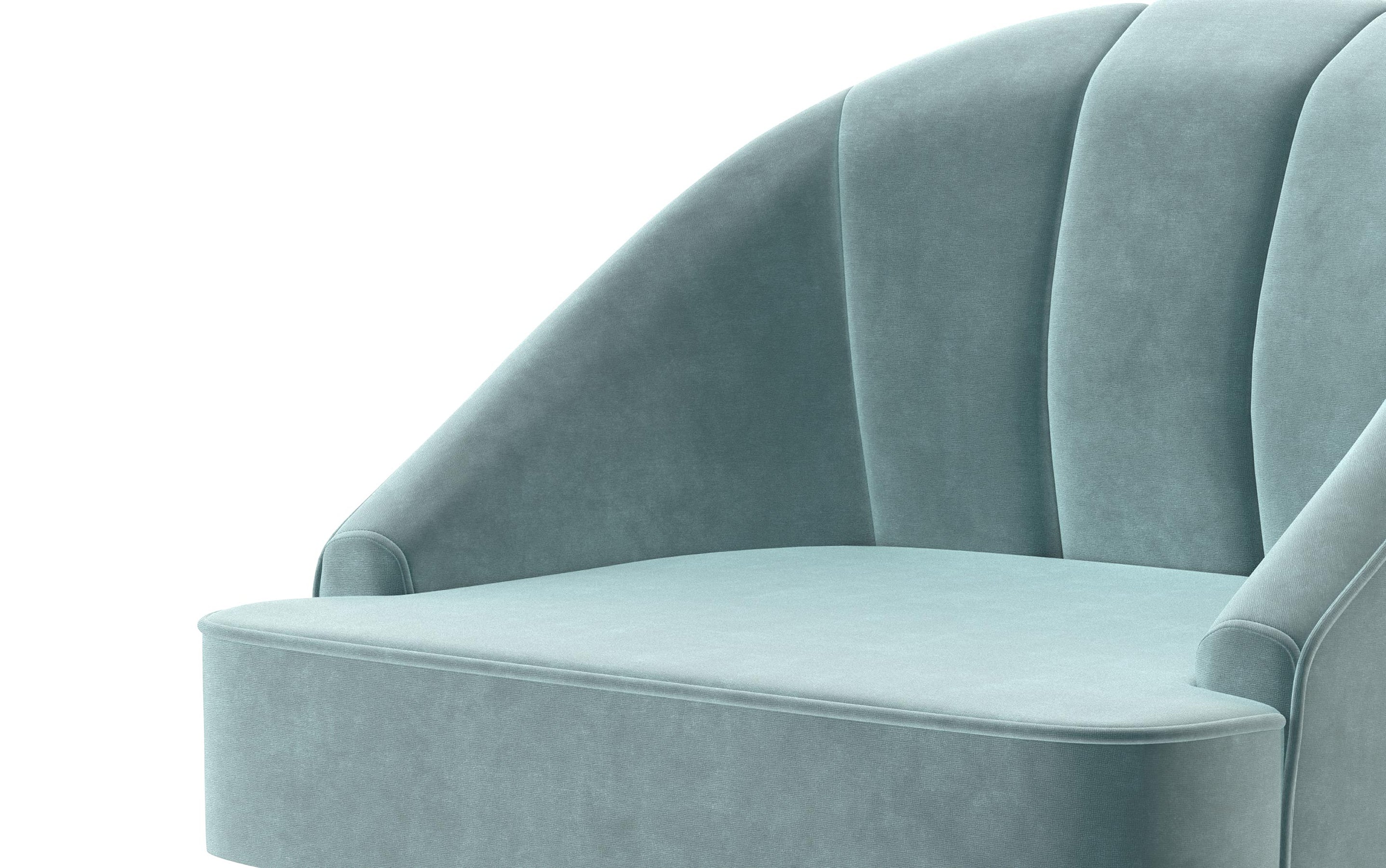 Seafoam Blue | Harrah Accent Chair