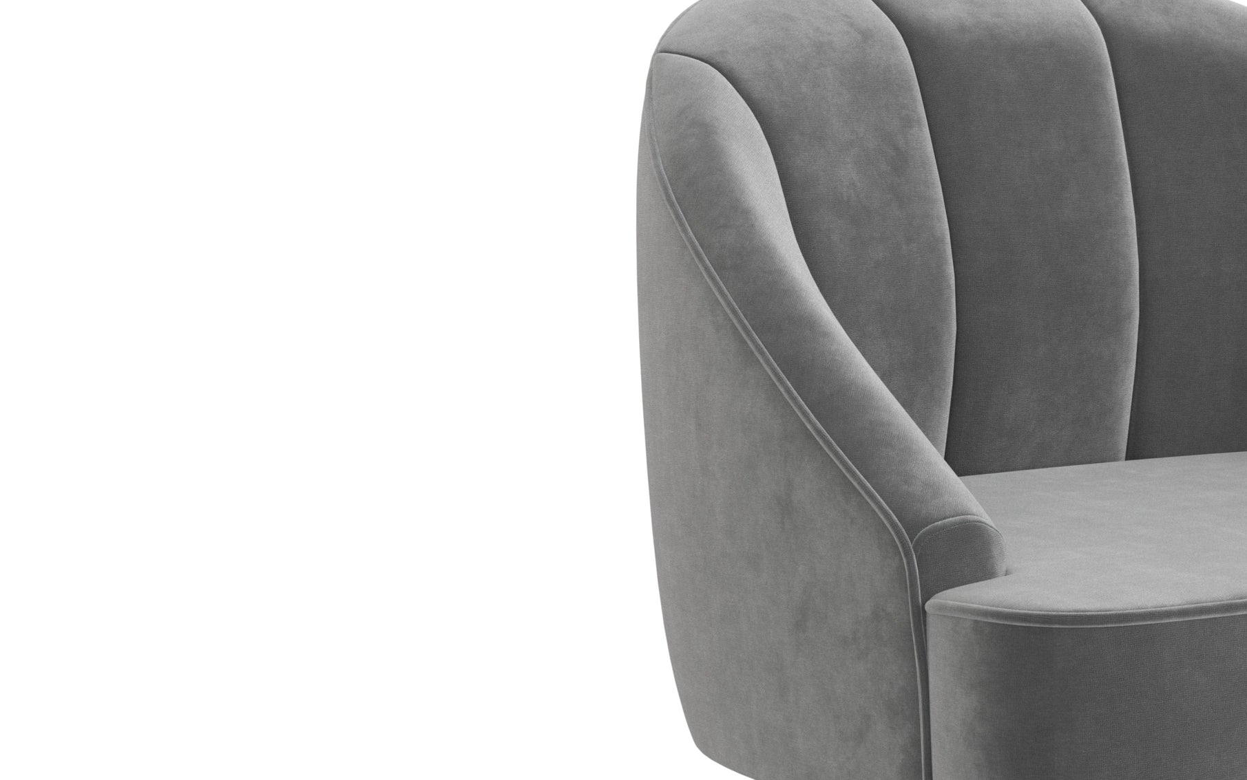 Smoky Grey | Harrah Accent Chair